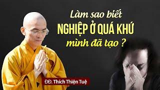 Làm sao biết NGHIỆP Ở QUÁ KHỨ mình đã tạo ? Thầy Thích Thiện Tuệ