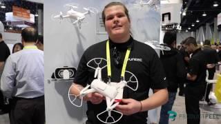 Trent Siggard from Yuneec peels the Yuneec Breeze 4K Drone