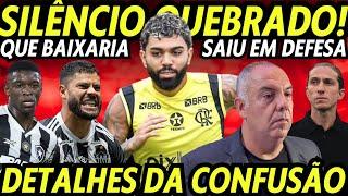 GABIGOL! FINALMENTE O SILÊNCIO FOI QUEBRADO! DETALHES DA CONFUSÃO! BOTAFOGO PIPOCANDO! BAIXARIA!