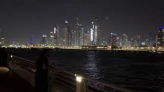 Palm Jumeirah and Dubai skyline | A journey through palm jumeirah and Dubai skyline #dubai #skyline