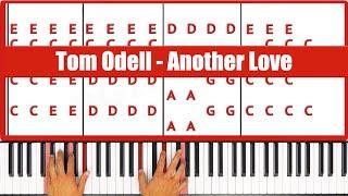 Another Love Piano: How to play Tom Odell Another Love Piano Tutorial!