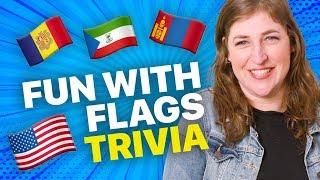 Fun with Flags Trivia! - The Big Bang Theory || Mayim Bialik