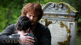 Jamie & Jenny Talk By Their Father's Grave | Outlander