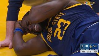 80's Ball! Rudy Gobert KNOCKS Draymond Green in the FACE!!!!!