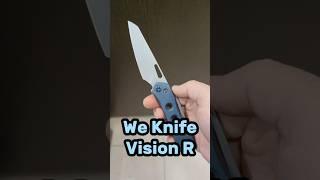 Обзор We Knife Vision R. Нож с очень странной клипсой!