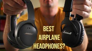 Bose QC45 vs Marshall Monitor II ANC - Best Heaphones for Airplanes?