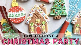 How to Host a Christmas Cookie Party