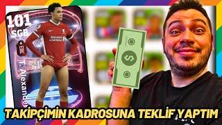 TAKİPÇİMİN KADROSUNA TEKLİF YAPTIM | EFOOTBALL 2024 MOBİLE