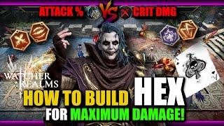 Hex - How to Build for Maximum Damage! - Hero Showcase/Review | Watcher Of Realms