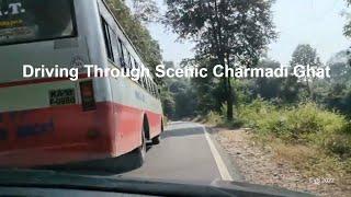 Driving Through Scenic Charmadi Ghat | Udupi to Bangalore 390kms