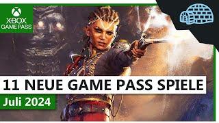 11 NEUE XBOX GAME PASS SPIELE | Juli 2024 | Konsole & PC Game Pass