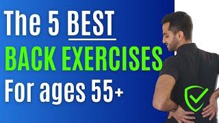 5 BEST Back Exercises for ages 55+ (DO DAILY!)