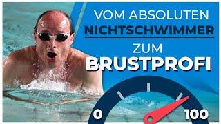 Brustschwimmen lernen in 60 Minuten! (20 einfache Schritte)