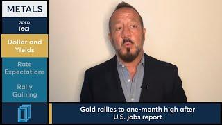 Gold rally hits one-month high, rising rate cut expectations, falling dollar and yields 7/5/24