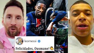 Famous Reaction On PSG Finally Wins Champions League Trophy | PSG vs Inter Milan 5-0 Reaction
