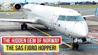 TRIP REPORT | Would Never Imagine a Flight Like This! | Trondheim to Bergen & Stavanger | SAS CRJ900