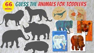 Animal Names and Sounds | Brown Bear Brown Bear What Do You See | Wild and Safari Animals