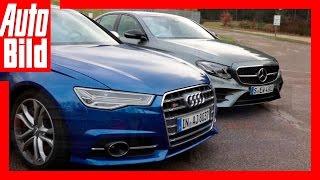 Mercedes AMG E43 vs Audi S6 (2016) - Lieblich statt Herb - Vergleich/Test/Sportscars