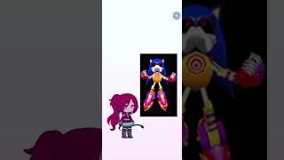 My character react to Metal Sonic