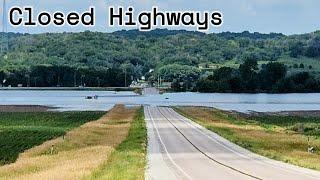 Western Iowa Is Closed Due To Massive Floods // Broken Dikes