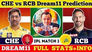 CHE vs RCB DREAM11 PREDICTION || che vs rcb dream11 team || che vs rcb dream11 team prediction