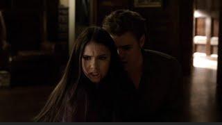 Stefan saves Elena from Damon who forcefed Elena | The vampire diaries Season 2 Episode 20