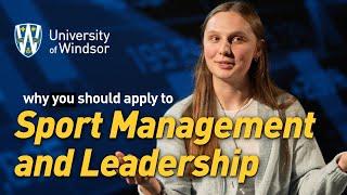 Sport Management & Leadership @ UWindsor