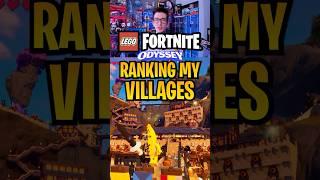 Ranking EVERY Village Ive Built in LEGO Fortnite Odyssey!