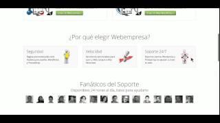 Webempresa.com opinión cliente + Descuento en empresa de hosting barato para España