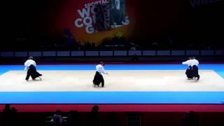 aikido team Russia on WCG 2013 block 5