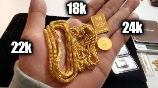 Should you invest in 18k and 22k Gold Jewelry ?? ... if it makes you happy YES