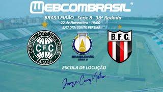 Coritiba x Botafogo SP