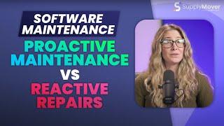 Proactive Maintenance vs. Reactive Repairs for your Software - What's the Difference?