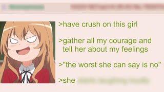 Anon gets Rejected by his Crush in the Most Brutal Way  | 4Chan Greentext Stories