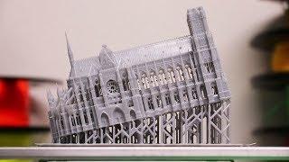 3D Printer Makes High Detailed Notre Dame