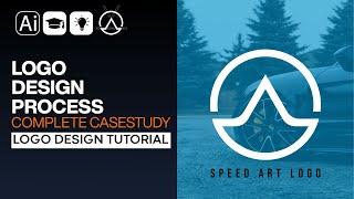 Logo Design Ideas - Case Study 01 |in Adobe Illustrator Tutorial