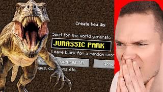 SPIELE NIEMALS den JURASSIC PARK SEED in Minecraft... 