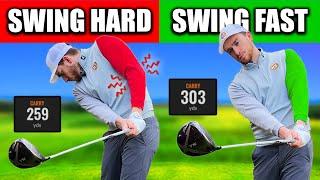 STOP Swinging Hard! This Trick Gives You More Distance Instantly!