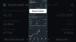 Trade Crypto với vốn 10$ |Binance Futures| Live Trading Futures | 1 Minute Trading  #Futures