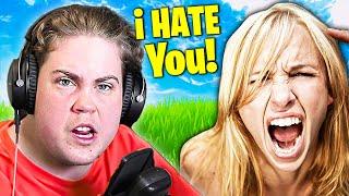 Pretending to be His Mom in Fortnite! (RAGE)