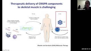 FSHD Society webinar on CRISPR and FSH muscular dystrophy with Charis Himeda