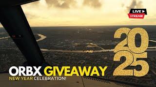 MSFS New Year Celebration Flight! Win Your Dream ORBX Scenery | KBOS - KTPA