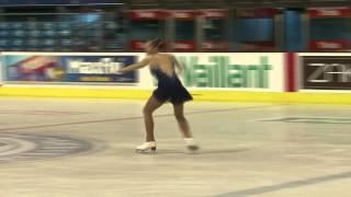 1 Kristina DUBROVSKAYA (CYP) - ISU JGP Croatia Cup 2012 Junior Ladies Short Program