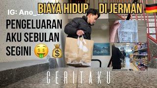 BIAYA HIDUP DI JERMAN  | PENGELUARAN AKU SEBULAN SEGINI 