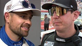 KYLE BUSCH AND RICKY STENHOUSE JR ADDRESS THE FIGHT AT NORTH WILKESBORO - WOULD THEY DO IT AGAIN?