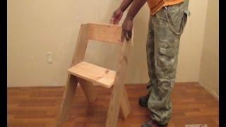 How To build A  - Modern Chair