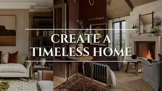 Timeless Interior Design | Beautiful + Classic Rooms