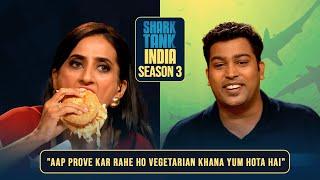 'Zorko' का Burger लगा Vineeta को "Yum!" | Shark Tank India S3 | Swadisht Pitches