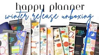 Happy Planner Winter Release Unboxing| Lots of New Stickers!!!