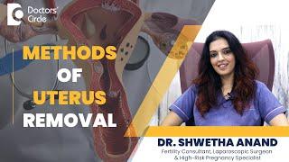 UTERUS REMOVAL-Open/Vaginal/Laparoscopic Hysterectomy #womenshealth-Dr.Shwetha Anand|Doctors' Circle
